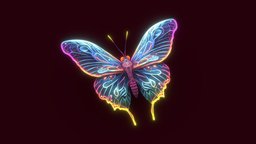 Neon Butterfly