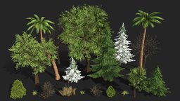 Plant Vegetation Pack (LowPoly)