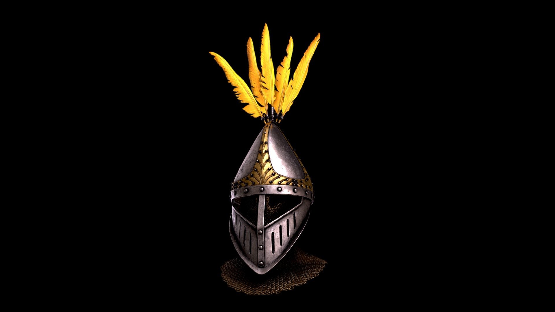 Enclosed Helmet Design 3d model