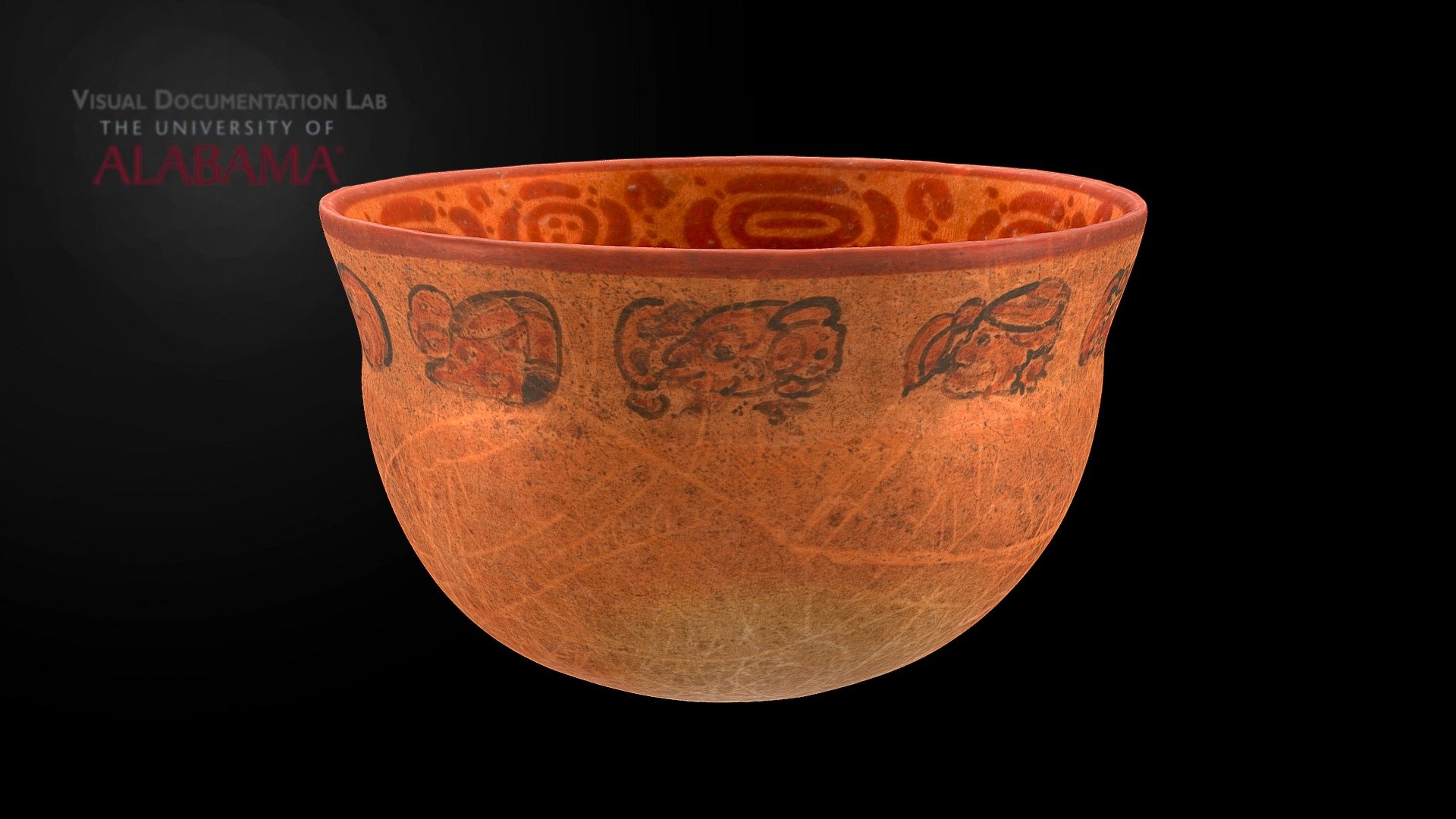 Classic Maya drinking cup for atol 3d model