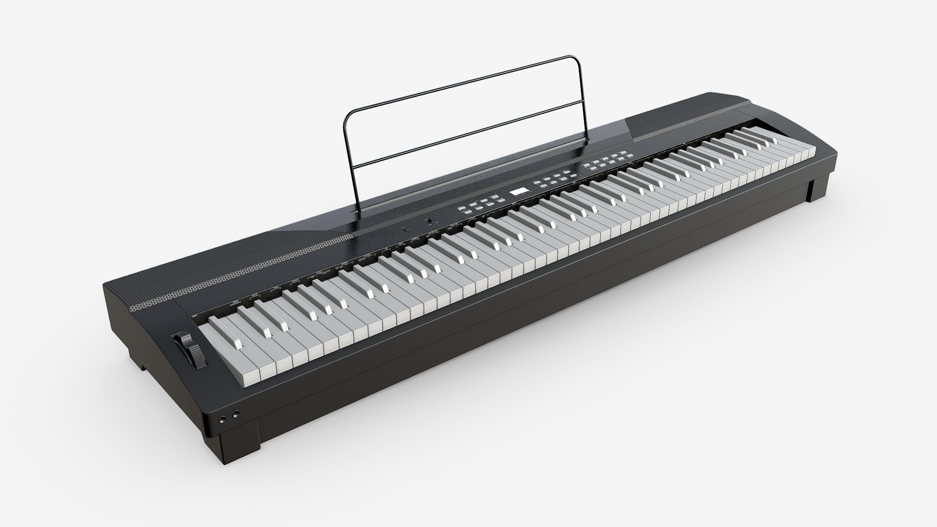 Digital Piano 04 3d model