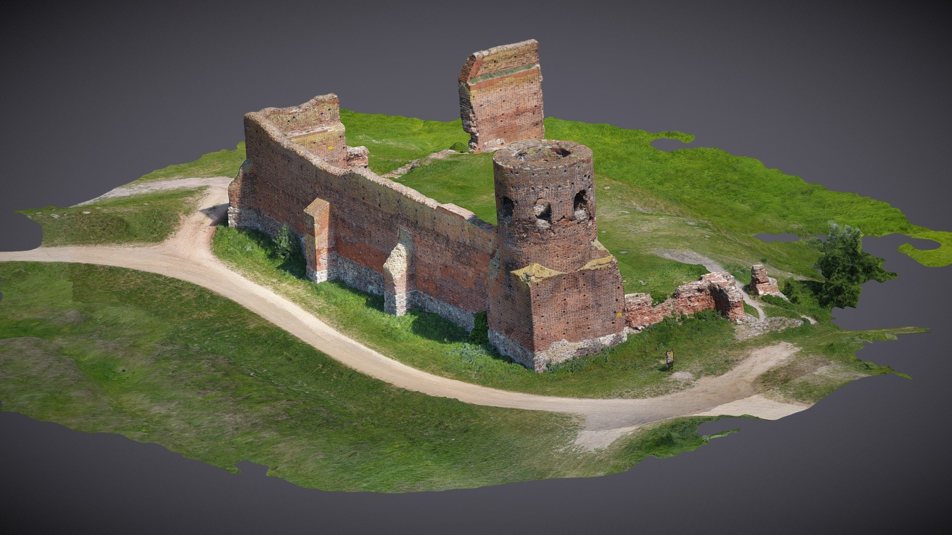 Kolo Castle 3d model