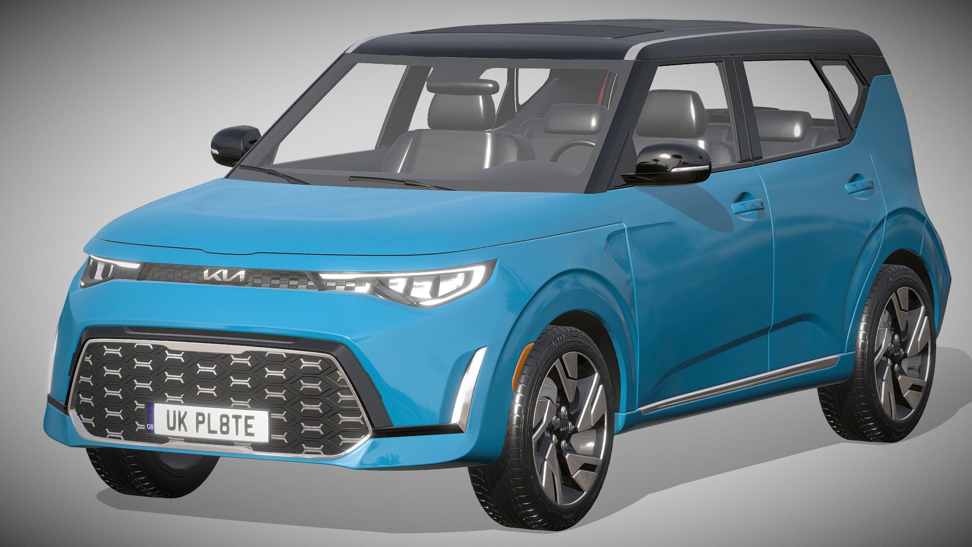 KIA SOUL 2023 3d model