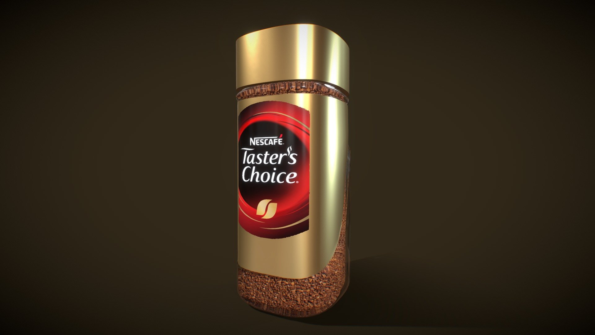 Nescafe Tasters Choice Vase 3d model