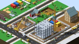 Voxel Construction Pack (85 Items)