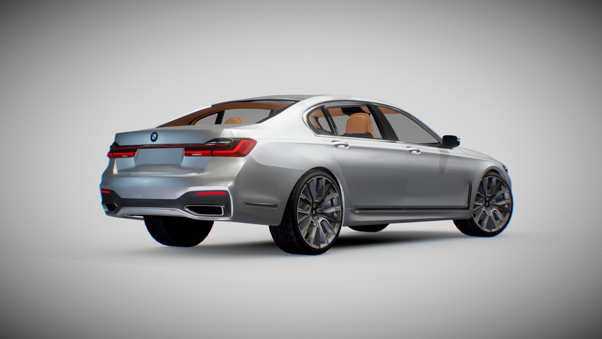 BMW 7-Series (Interior) 3d model