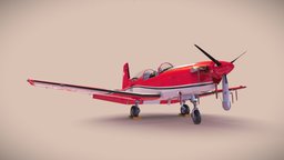 Pilatus PC-7 Mk-I SAFRedWhite