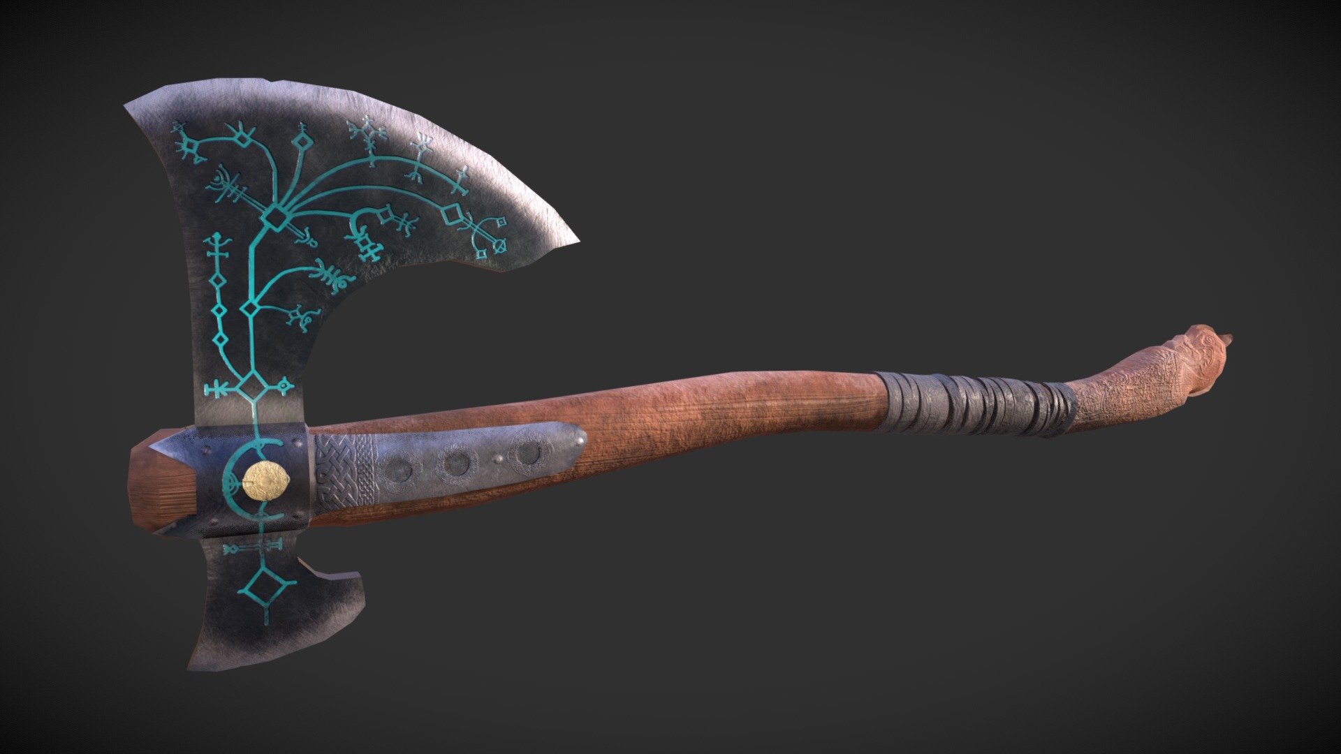 Kratoss Axe 3d model