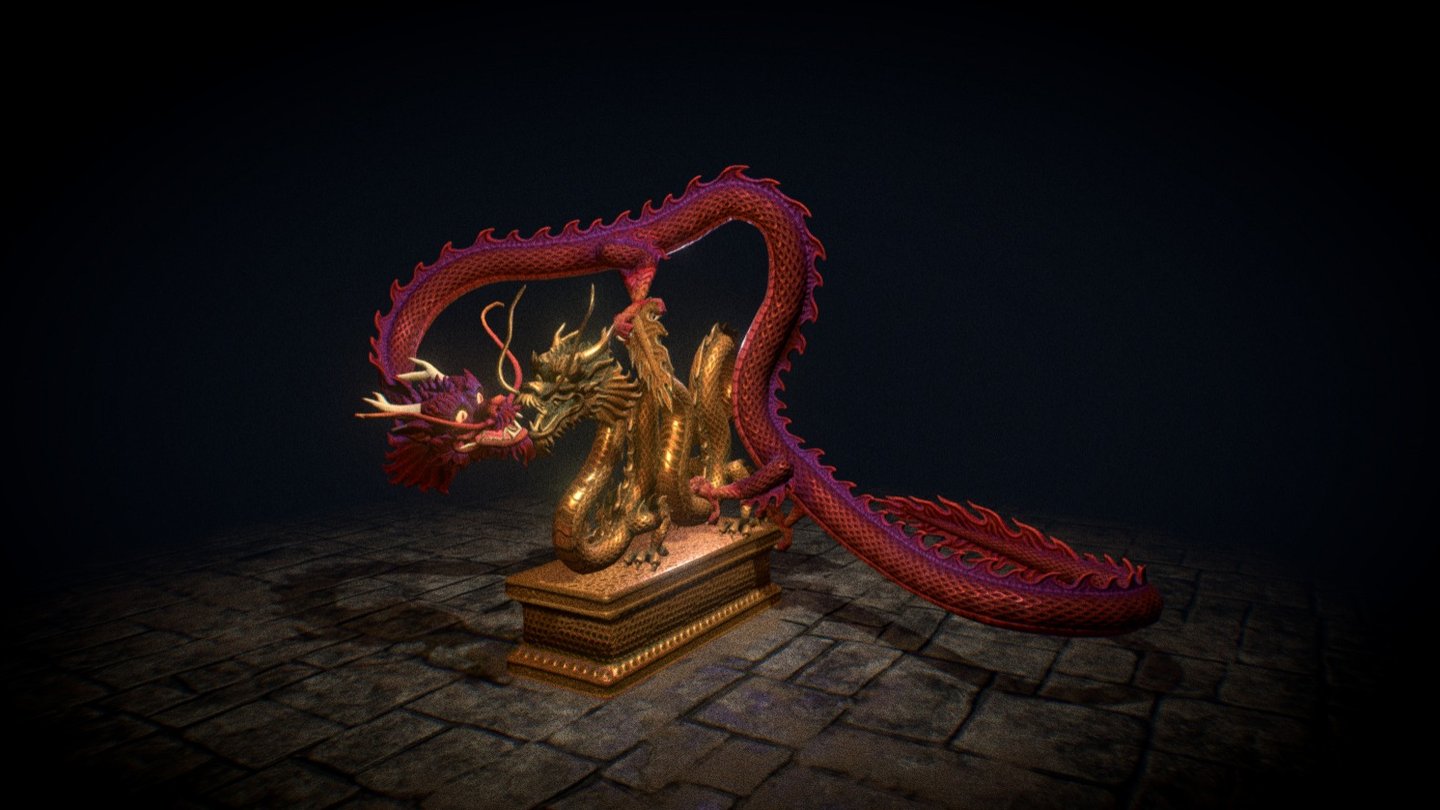 Chinese Dragon 3d model