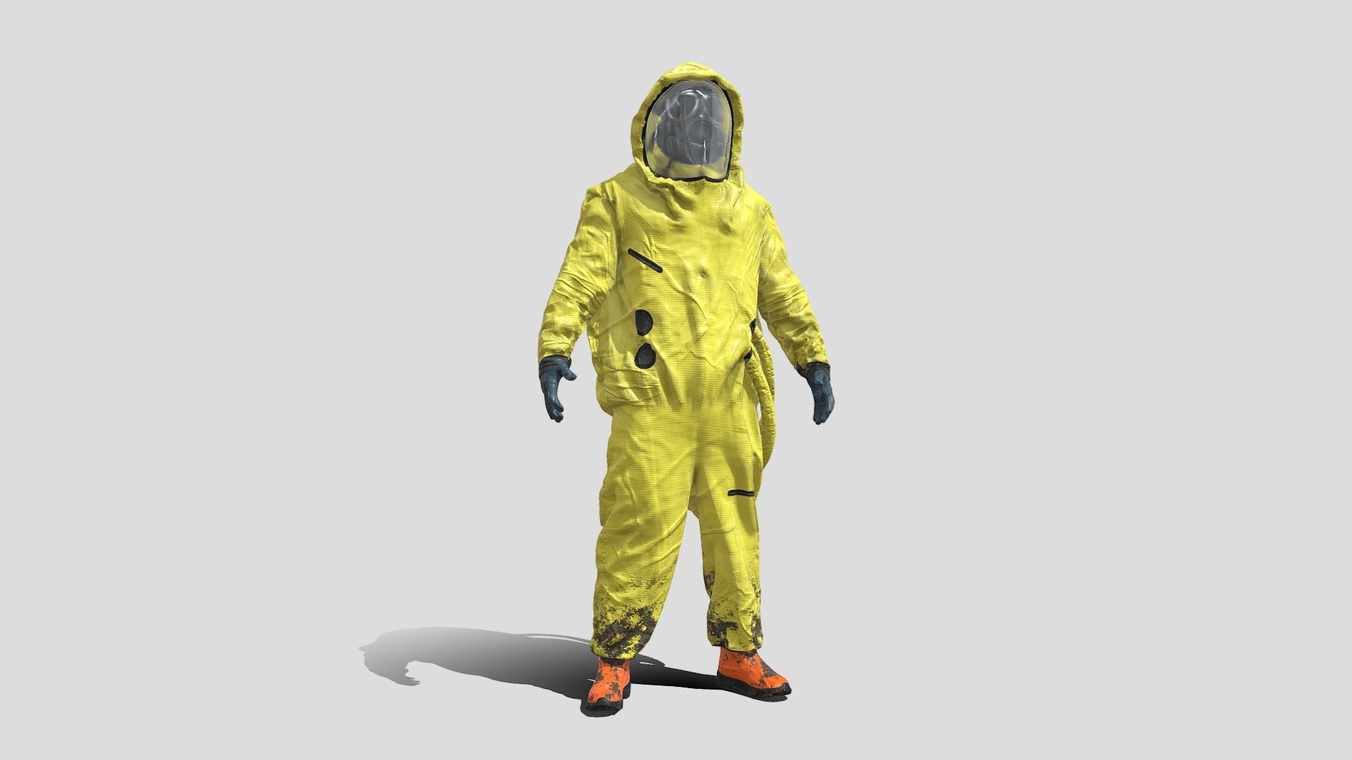 HAZMAT SUIT NBC 3d model