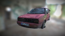 Wrecked Golf Mk II Spring Edition