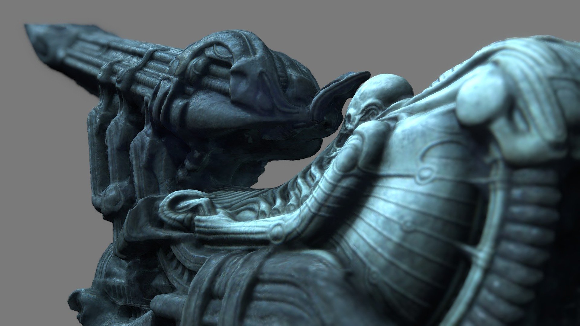 Alien Space Jockey 3d model