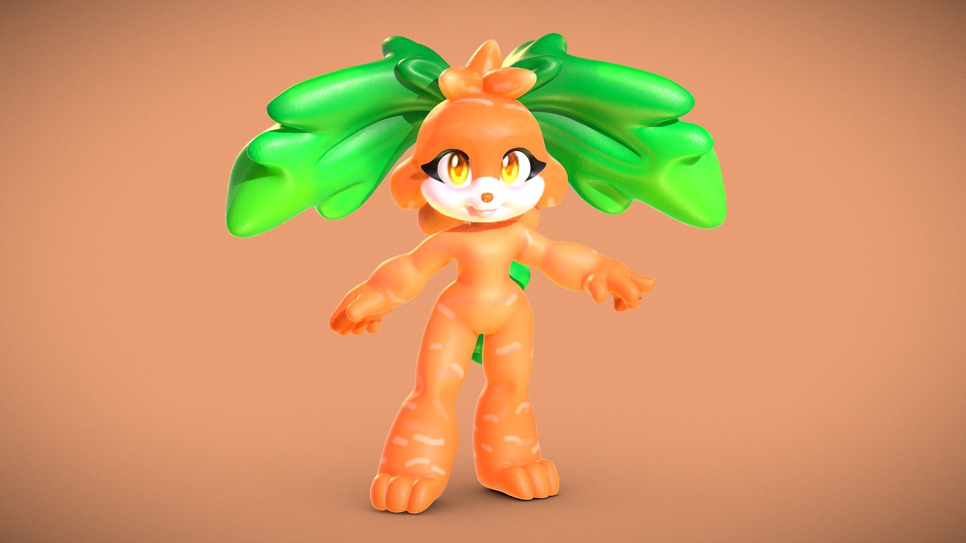 Carrot 3d model