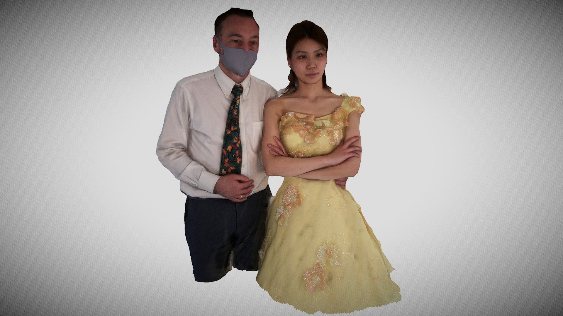 Test couple Koto3D Scanner 3d model