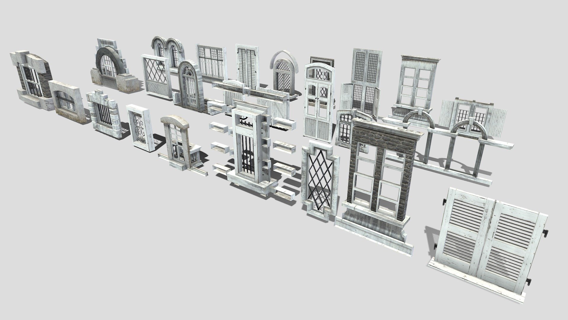 Windows 3d model