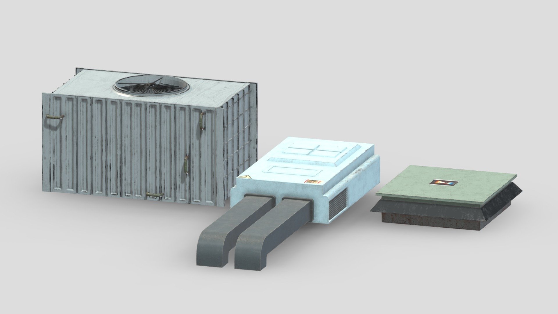 Rooftop 06 3d model