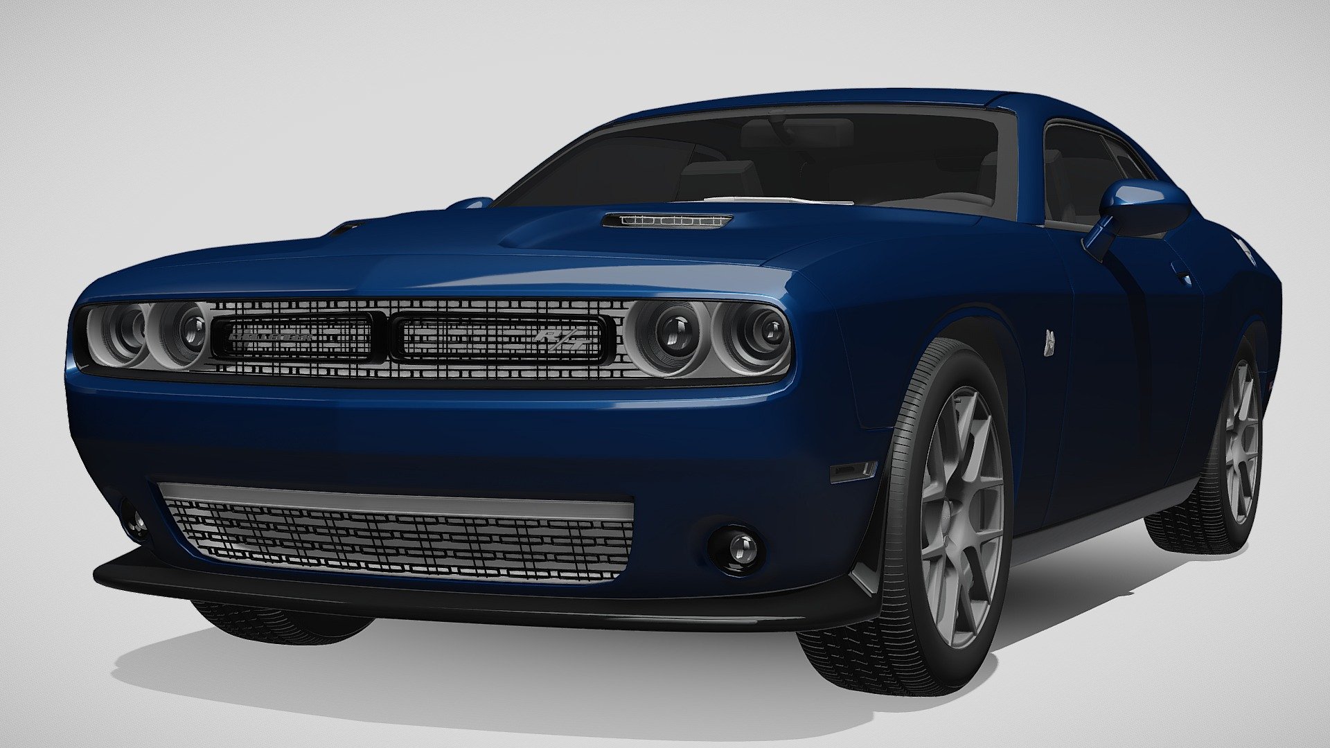 Dodge Challenger  RT  Scat  Pack LC 3d model