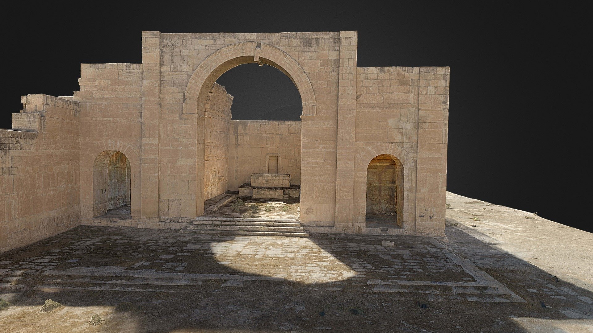 Hatra 3d model