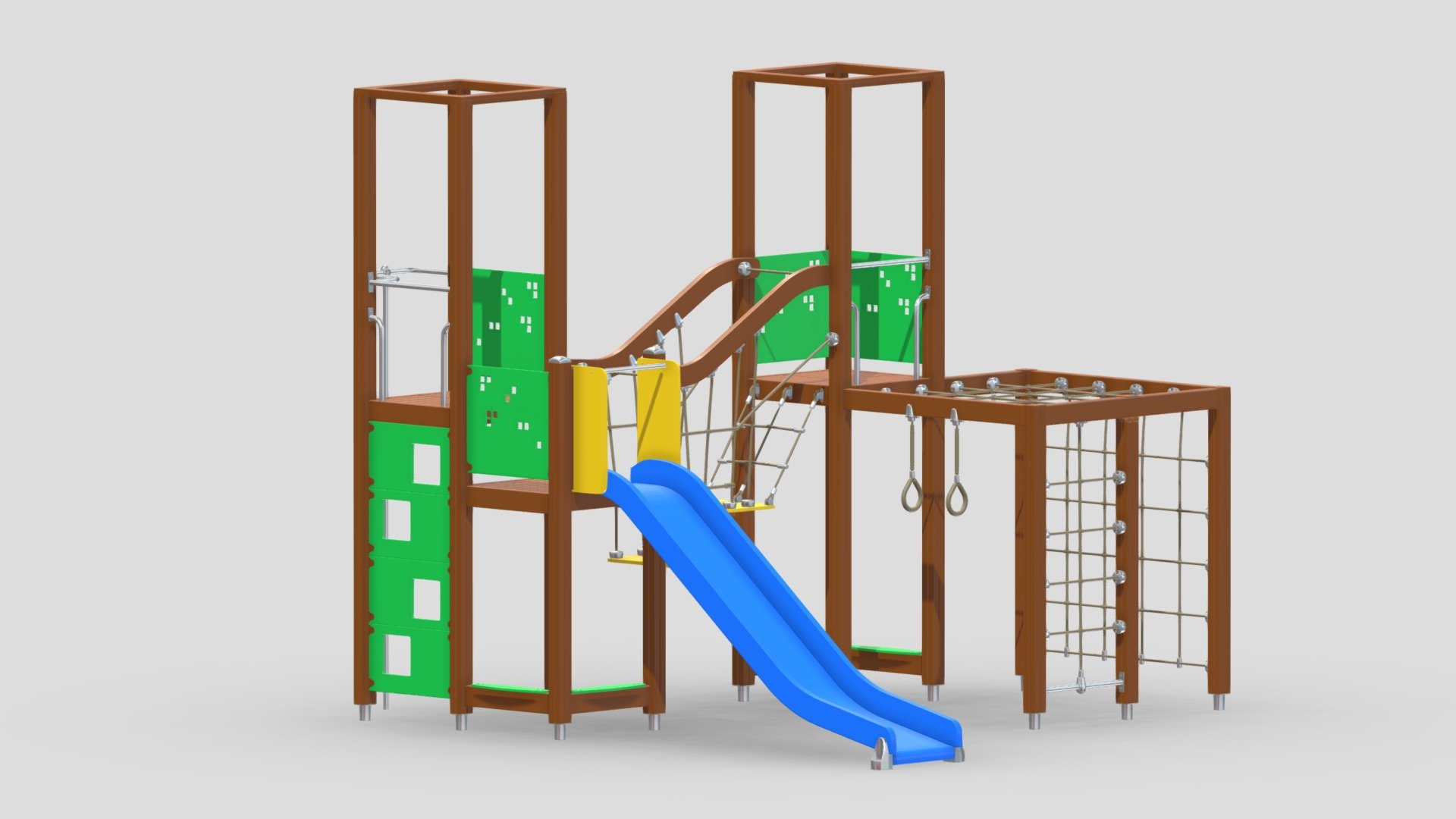 Lappset Activity Tower 12 3d model