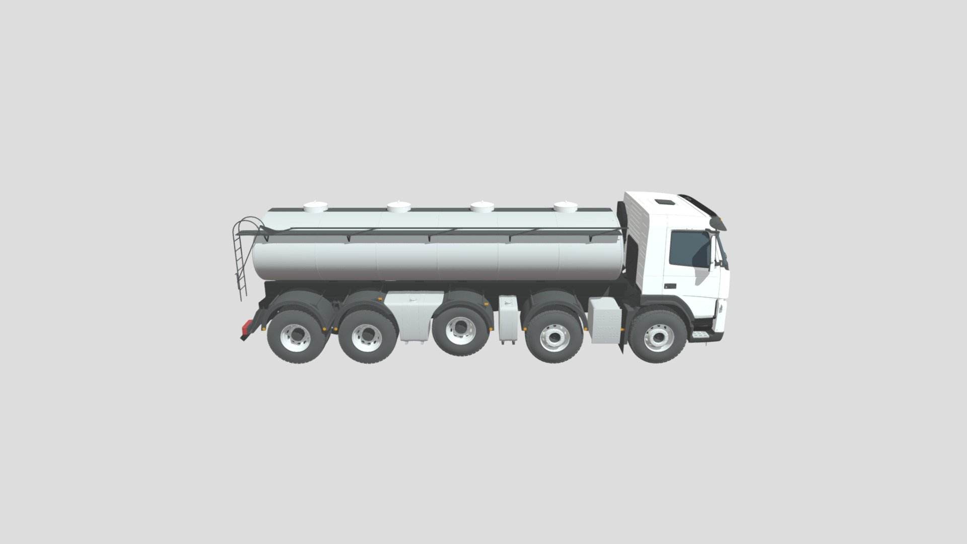 VOLVO FM 440 with Fuel Tank 3d model