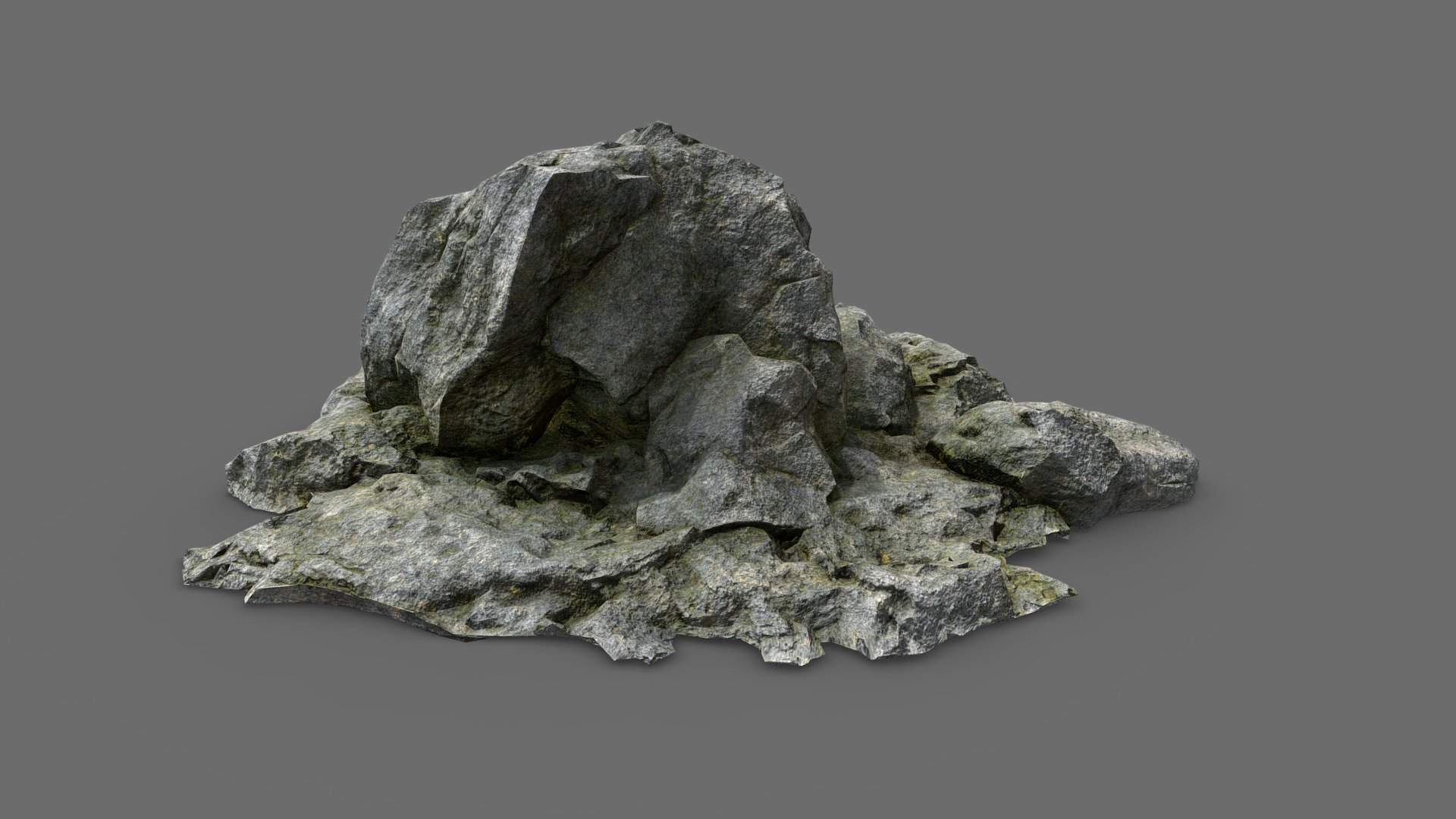 Rock 3-9 3d model