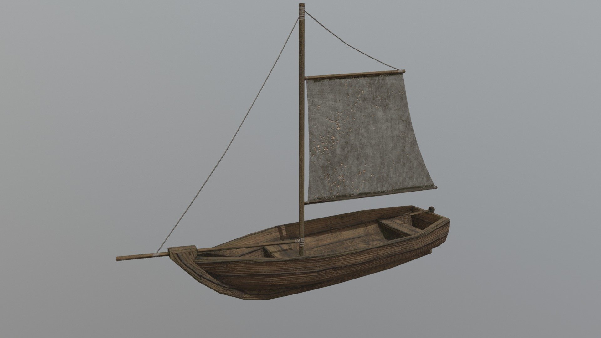 Sailing Boat 3d model