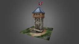 Medieval Guard Tower 01