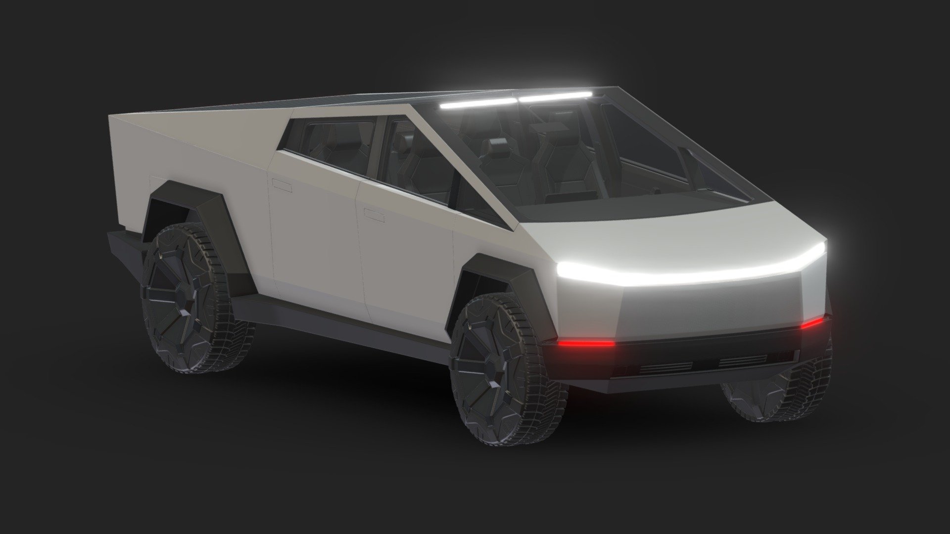 Tesla Cyber Truck 3d model