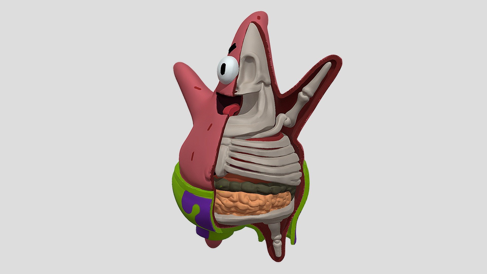 patrick 3d model