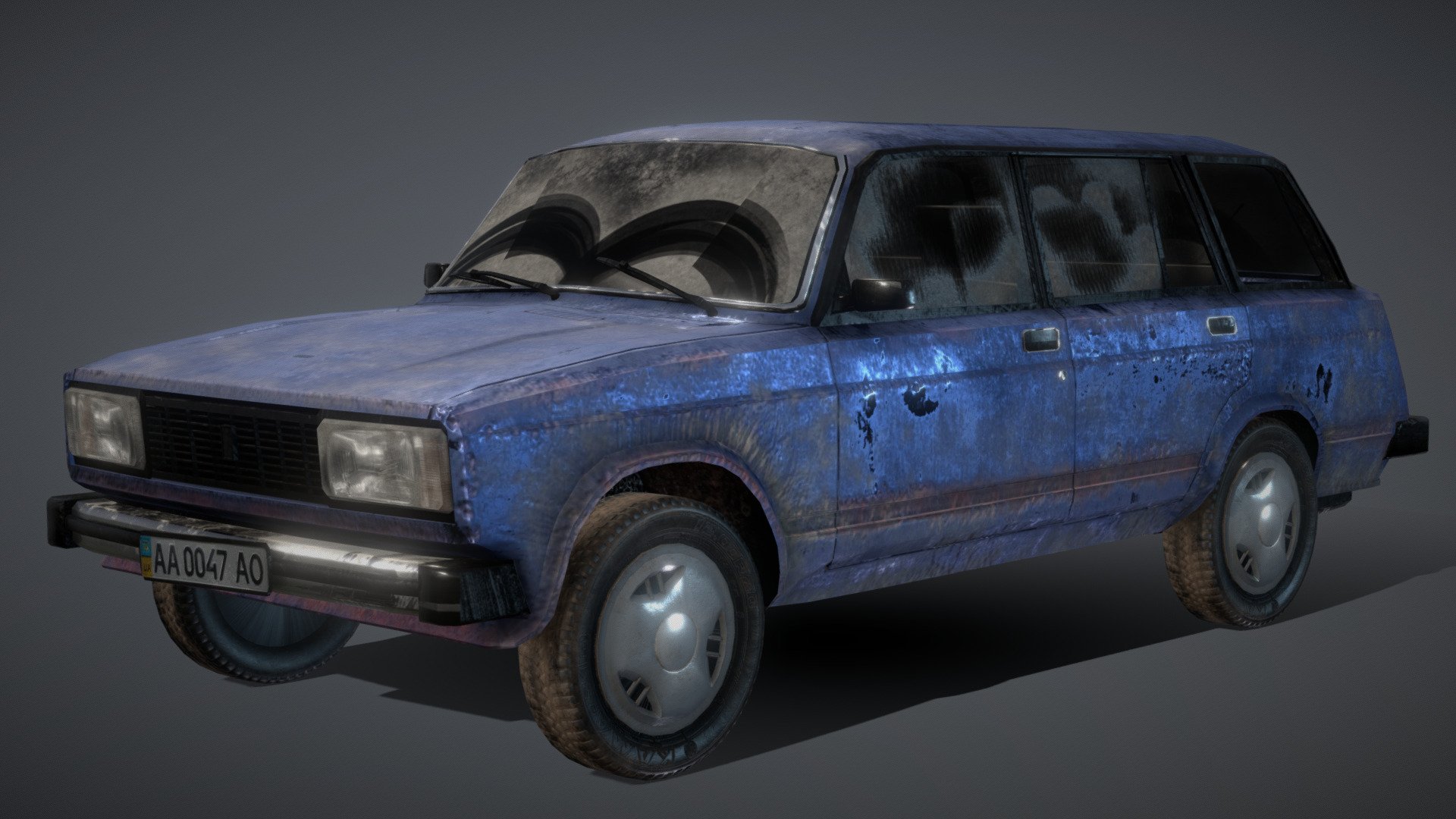 VAZ-2104 FREE 3d model