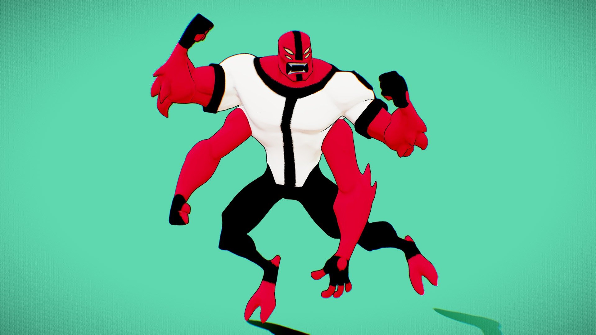 Fourarms Ben 10 3d model