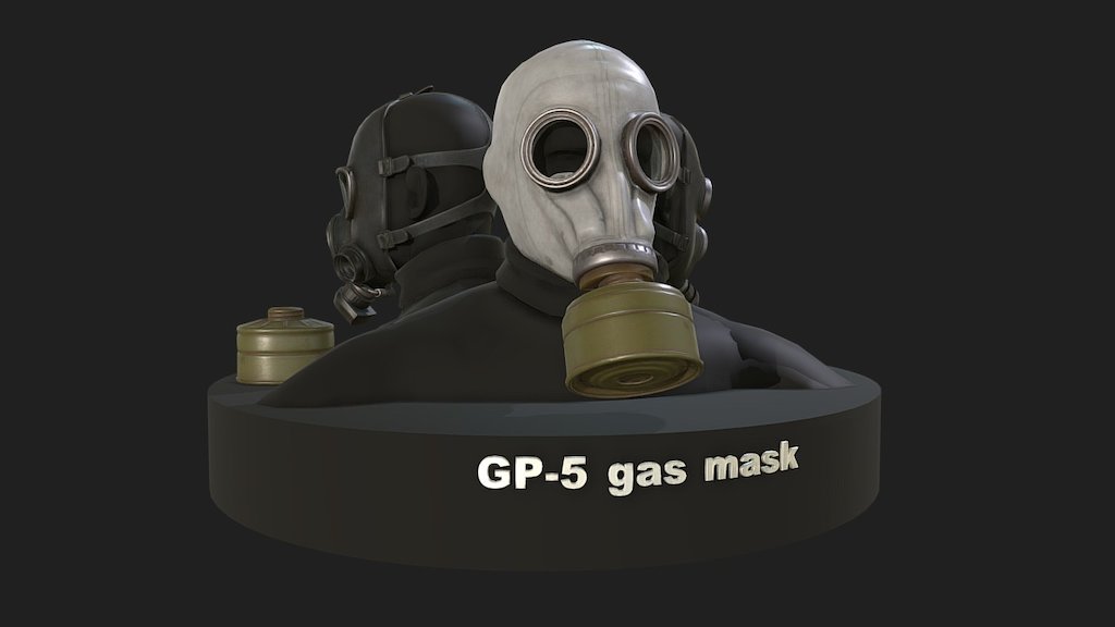 Gas Masks (2016) 3d model