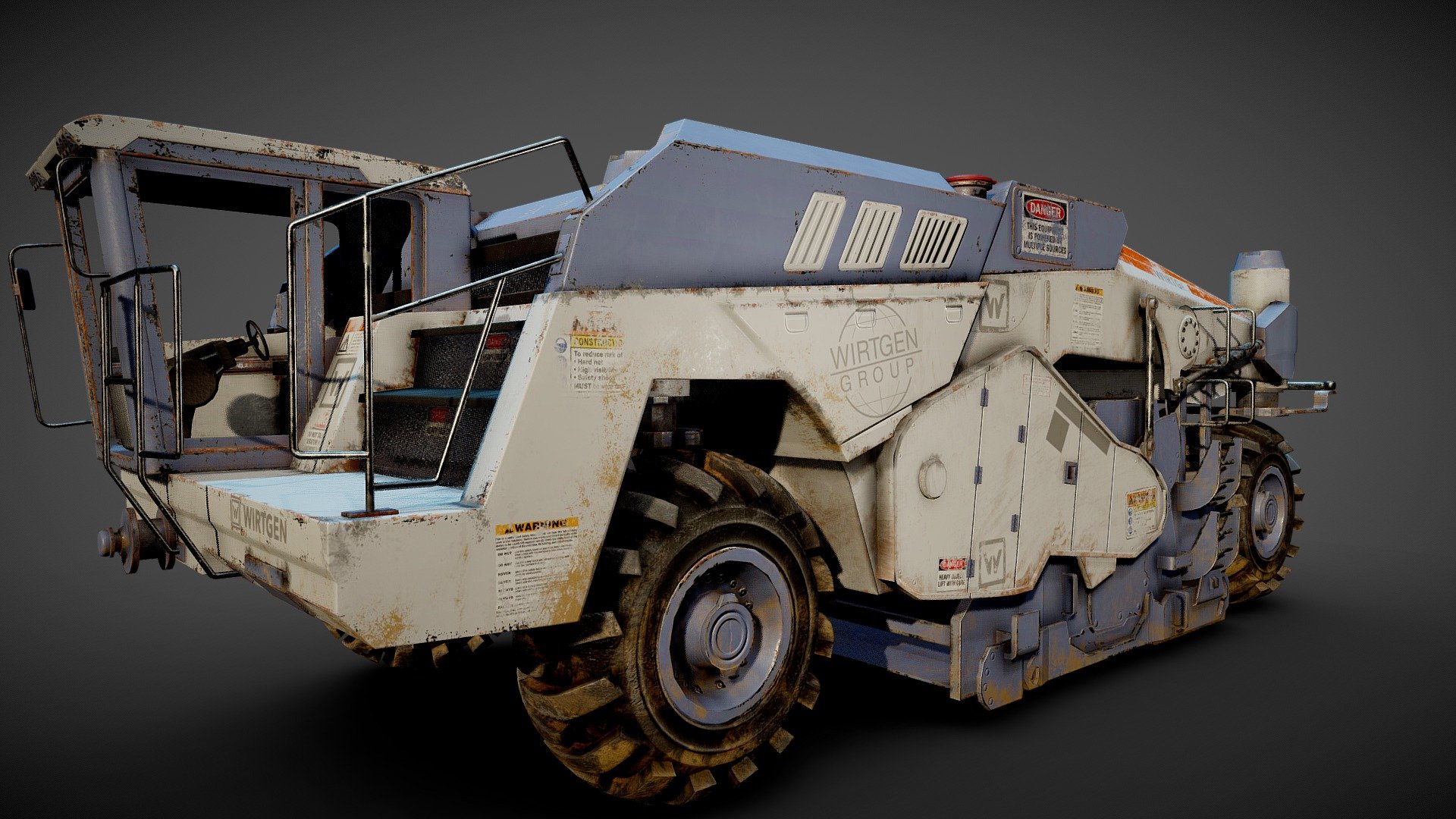 Wirtgen 200 3d model