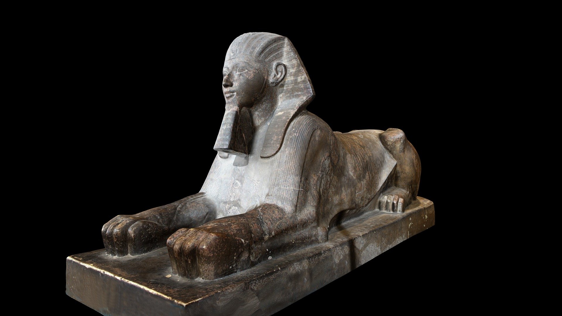 Sphinx of Hatshepsut 3d model