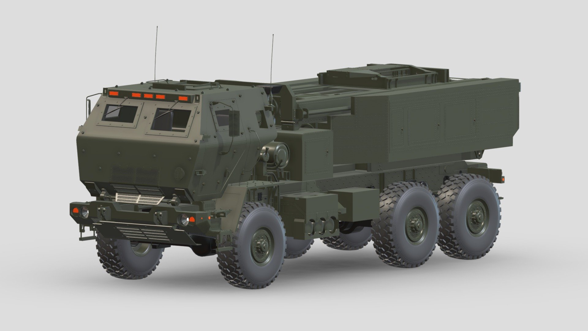 M142 HIMARS 3d model