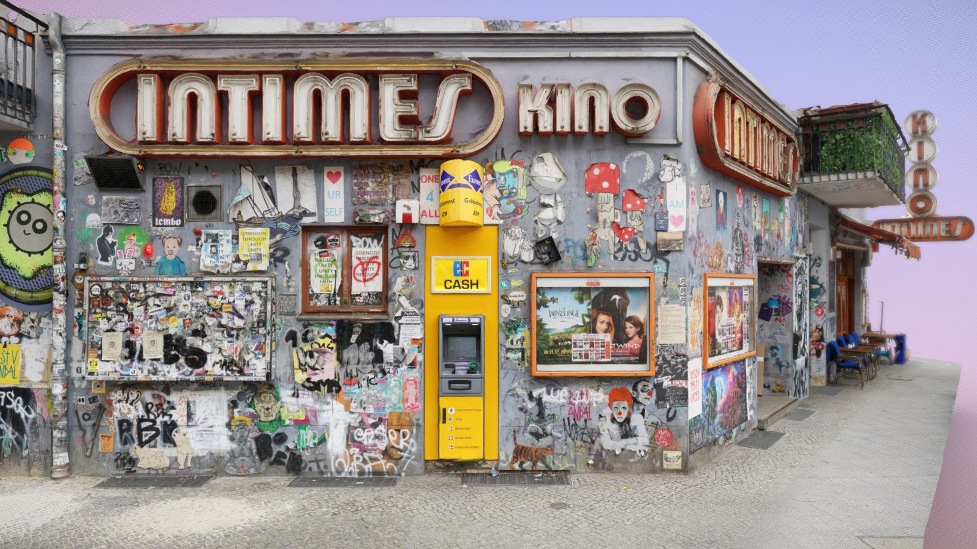 Intimes Kino / Wall of Fame in Friedrichshain 3d model