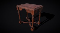 Quality Medieval Elegant End Table