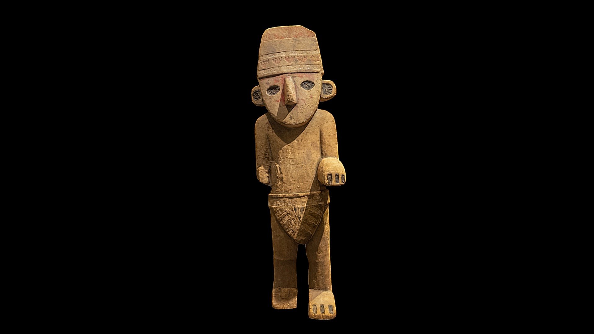 Chimu statue (aka arumbaya fetish) 3d model