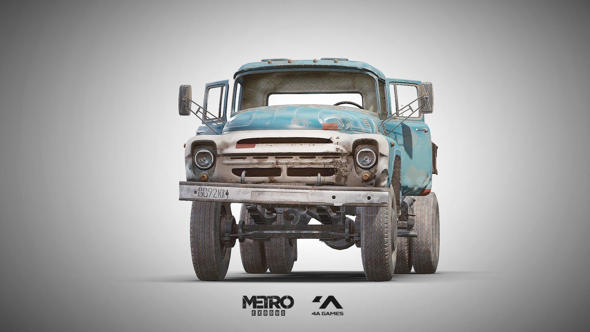 Soviet Truck 3d model