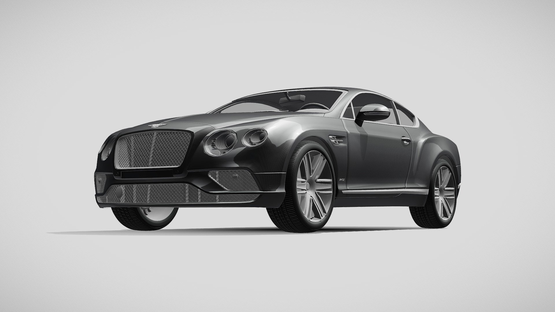 Bentley  Continental GT 2015 3d model