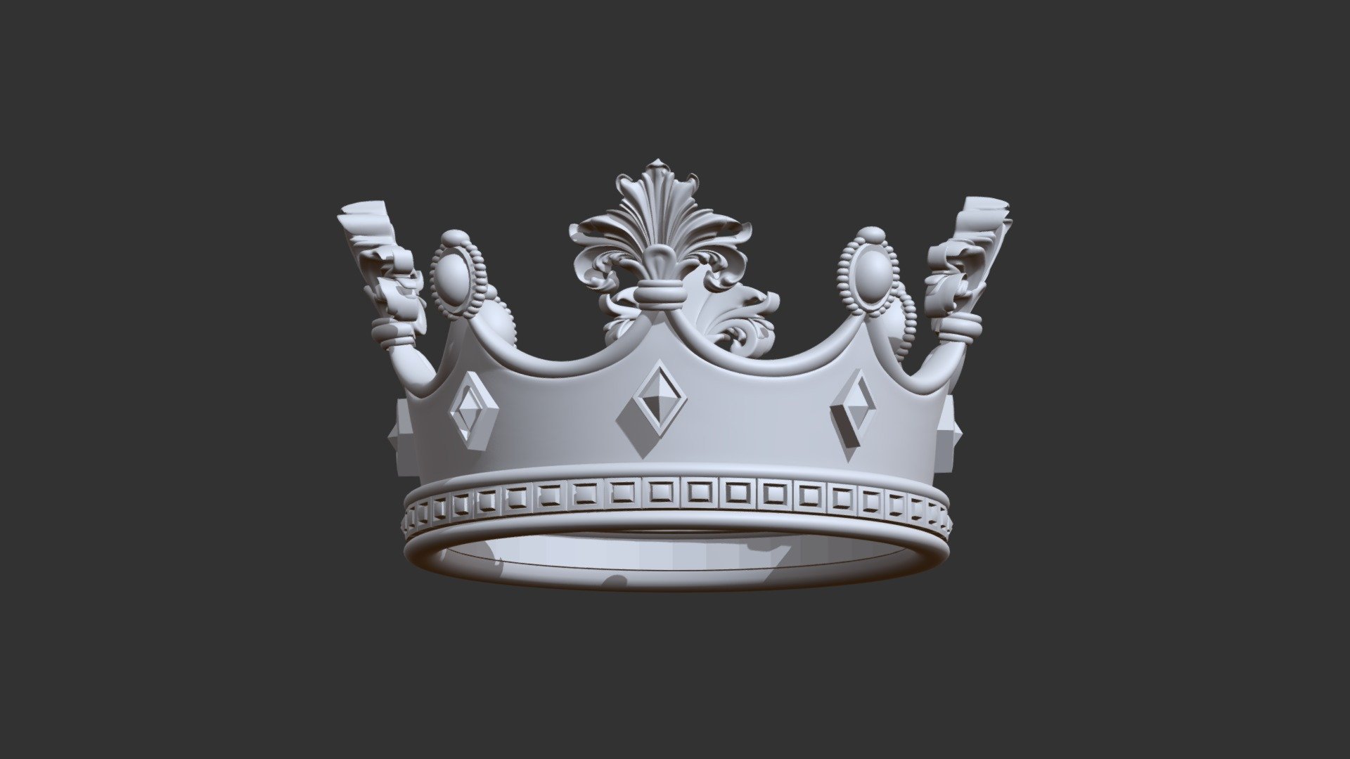 crown 3d model