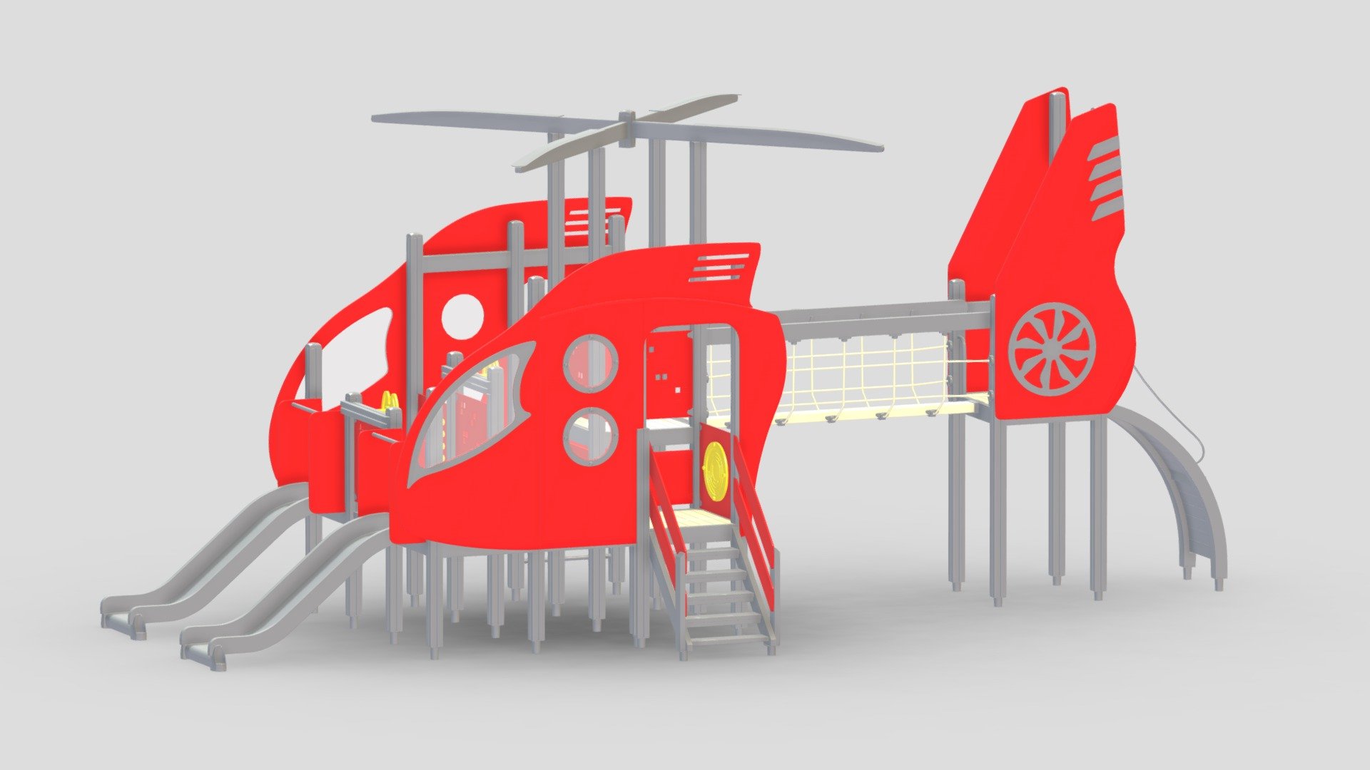 Lappset Helicopter 3d model