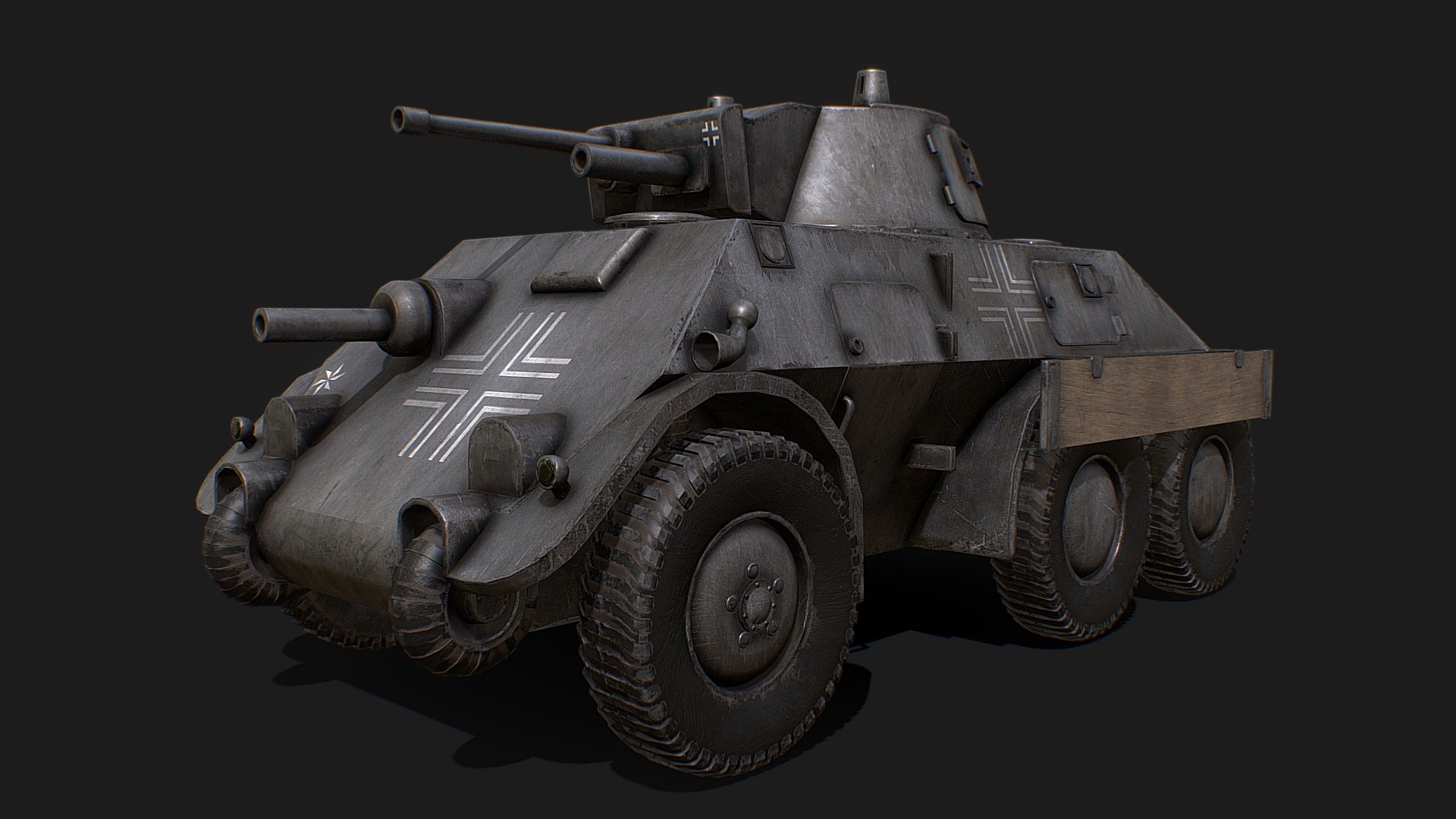 DAFm39REMASTER 3d model