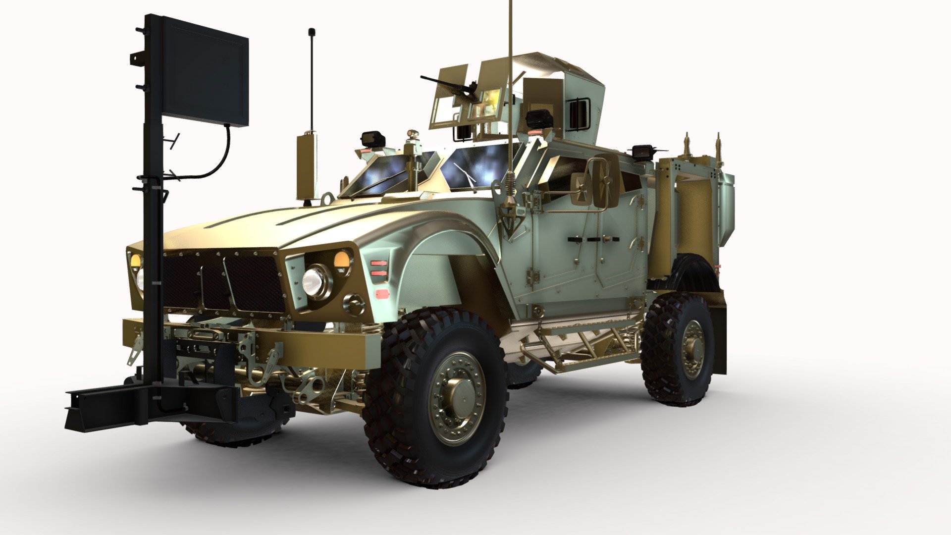 OSHKOSH M-ATV 3d model