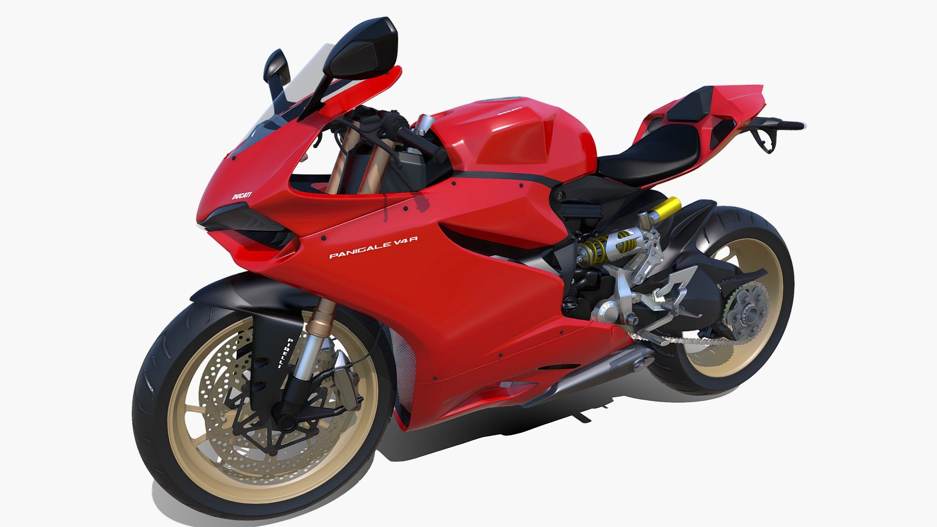 DUCATI FBX 3d model