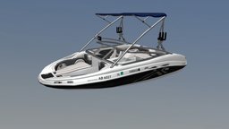 2008 212X Yamaha Wakeboard Boat