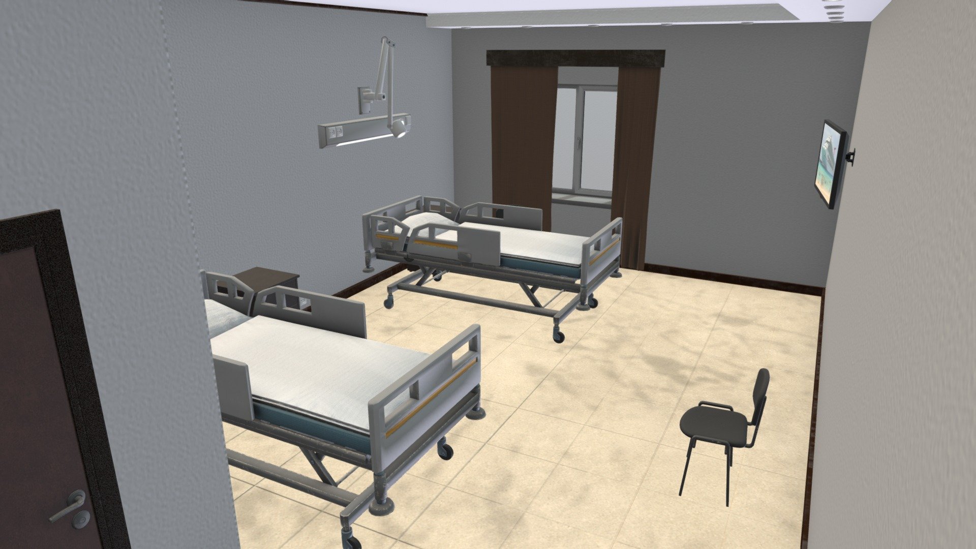 Clinic 3d model