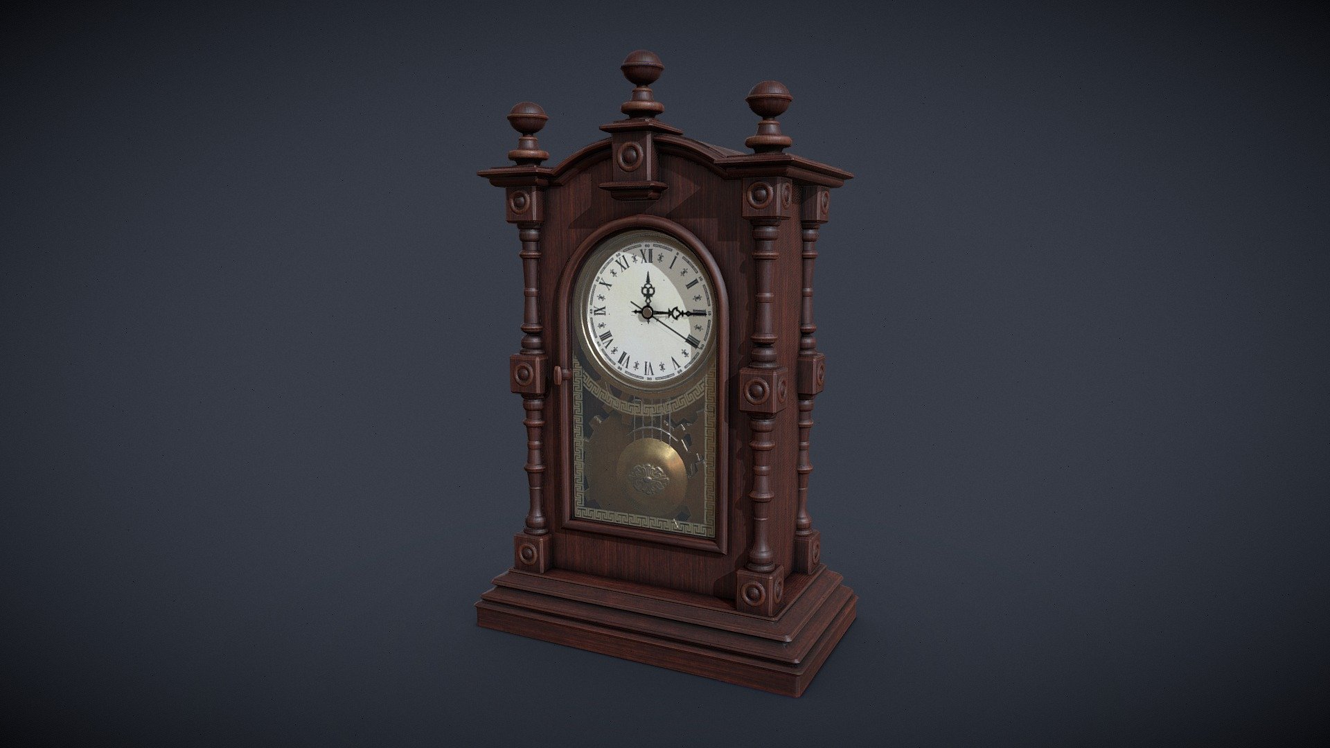 ClockSmall_01 3d model