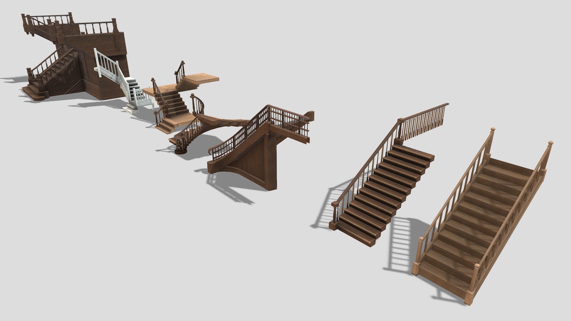 Stairs 3d model