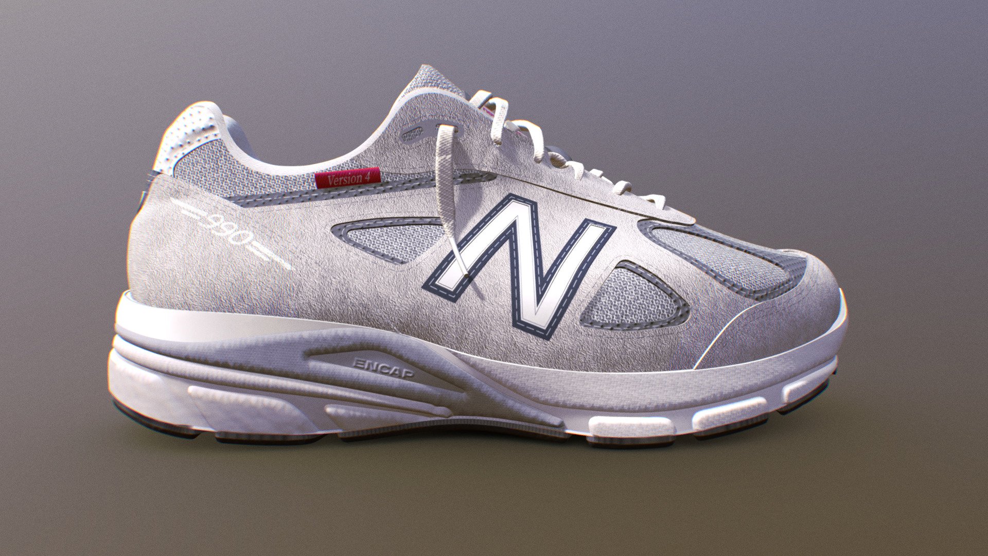 New Balance 990 V4 3d model